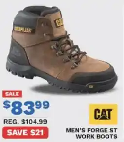 Big 5 Cat men's forge st work boots offer