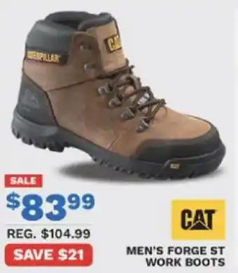 Cat men's forge st work boots