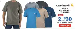 Big 5 Carhartt. men's k87 pocket t-shirts offer