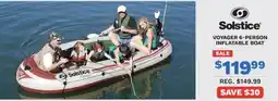 Big 5 Solstice voyager 6-person inflatable boat offer