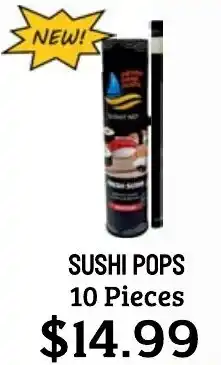 Seven Mile Market Sushi sushi pops offer
