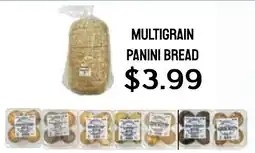 Seven Mile Market Multigrain panini bread offer