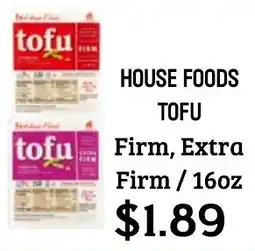Seven Mile Market Tofu firm, extra firm offer