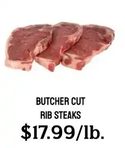 Seven Mile Market Butcher cut rib steaks offer