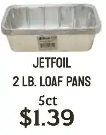 Seven Mile Market Jetfoil loaf pans offer