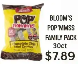 Seven Mile Market Bloom's pop'mmss family pack offer