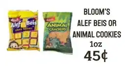 Seven Mile Market Bloom's alef beis or animal cookies offer