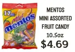 Seven Mile Market Mentos mini assorted fruit candy offer