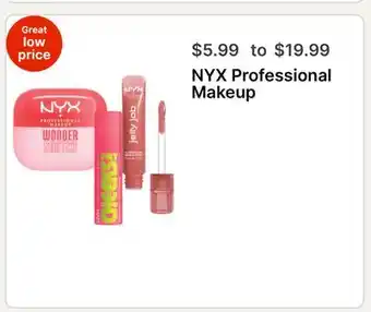 Walgreens NYX Professional Makeup offer