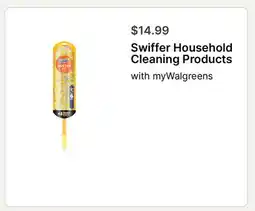 Walgreens Swiffer Household Cleaning Products offer