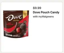 Walgreens Dove Pouch Candy offer