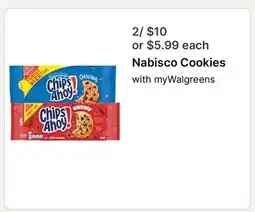 Walgreens Nabisco Cookies offer