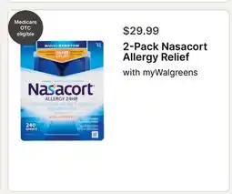 Walgreens 2-Pack Allergy Relief offer