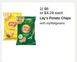 Walgreens Lay's Potato Chips offer