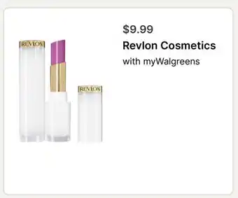 Walgreens Revlon Cosmetics offer
