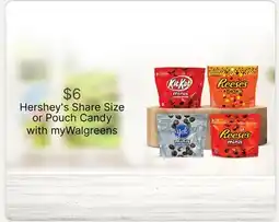 Walgreens Hershey's Share Size or Pouch Candy offer