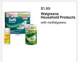 Walgreens Walgreens Household Products offer
