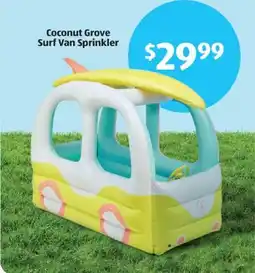 Aldi Coconut Grove Surf Van Sprinkler offer