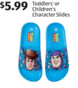 Aldi Toddlers' or Children's Character Slides offer