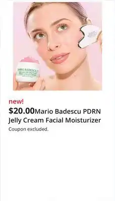 JC Penney Mario Badescu PDRN Jelly Cream Facial Moisturizer offer