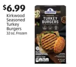 Aldi Kirkwood Seasoned Turkey Burgers offer