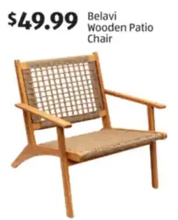 Aldi Belavi Wooden Patio Chair offer