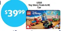 Aldi LEGO Toy Story Train & RC Car offer