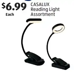 Aldi CASALUX Reading Light Assortment offer