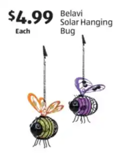 Aldi Belavi Solar Hanging Bug offer