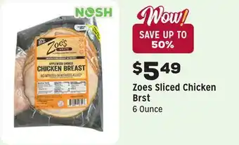 Grocery Outlet Sliced Chicken Brst offer