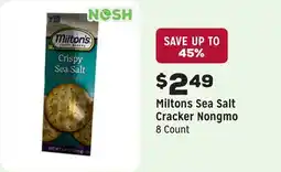 Grocery Outlet Sea Salt Cracker Nongmo offer