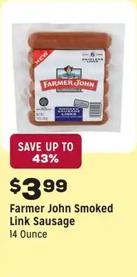 Grocery Outlet Smoked Link Sausage offer