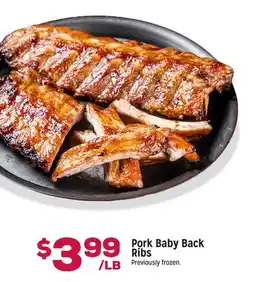 Grocery Outlet Pork Baby Back Ribs offer