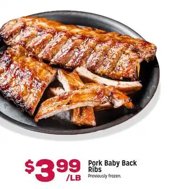 Grocery Outlet Pork Baby Back Ribs offer