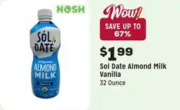 Grocery Outlet Almond Milk Vanilla offer
