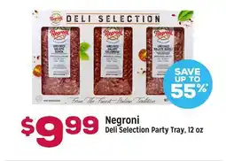 Grocery Outlet Negroni Deli Selection Party Tray offer