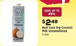 Grocery Outlet Org Coconut Milk Unsweetened offer