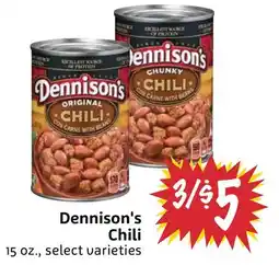 Foodmaxx Dennison's Chili offer