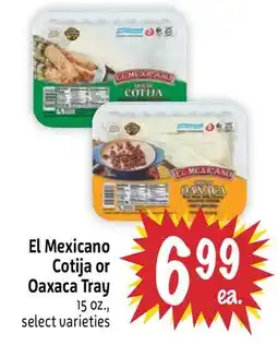 Foodmaxx El Mexicano Cotija or Oaxaca Tray offer
