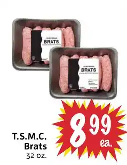 Foodmaxx T. S. M. C. Brats offer