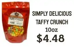 Seven Mile Market Simply delicious taffy crunch offer