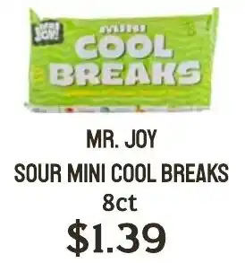 Mr. Joy sour mini cool breaks