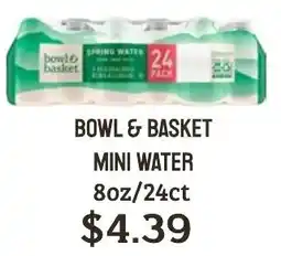 Seven Mile Market Bowl & basket mini water offer