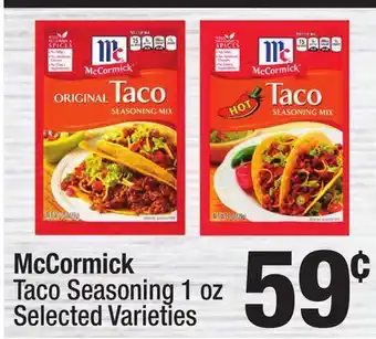 Super King Markets McCormick Taco Seasoning offer