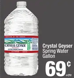 Super King Markets Crystal Geyser Spring Water offer
