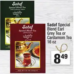 Super King Markets Sadaf Special Blend Earl Grey Tea or Cardamom Tea offer