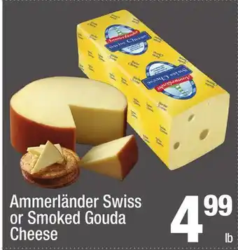 Super King Markets Ammerländer Swiss or Smoked Gouda Cheese offer