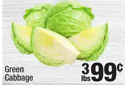 Super King Markets Green Cabbage offer
