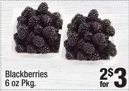 Super King Markets Blackberries offer