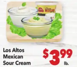 Vallarta Supermarkets Los Altos Mexican Sour Cream offer
